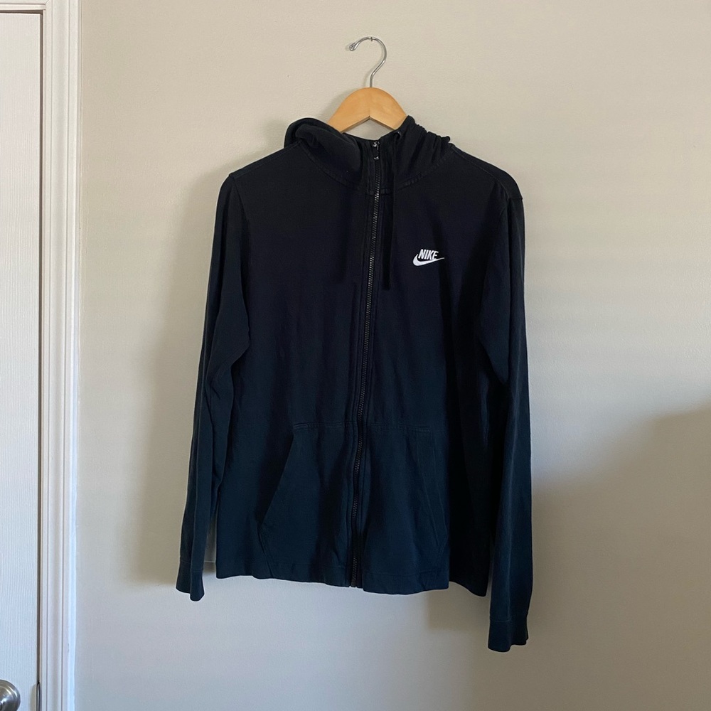 Nike 100% Cotton Full Zip Hoodie Women’s Size Medium